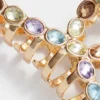 Vibrant Crystal Hair Claw