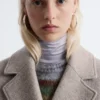 Voluminous Belted Wool Coat