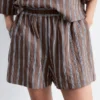 Voluminous Boxer-Style Shorts