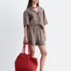 Voluminous Boxer-Style Shorts