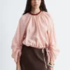 Voluminous Tie-Detail Blouse