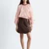 Voluminous Tie-Detail Blouse