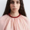 Voluminous Tie-Detail Blouse