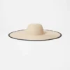 Wide-Brim Straw Hat