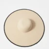 Wide-Brim Straw Hat