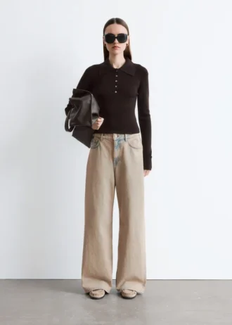 Wide-Leg Jeans
