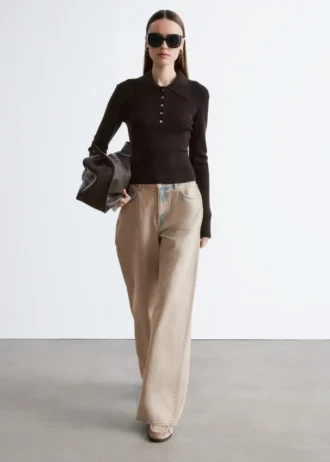 Wide-Leg Jeans