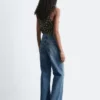Wide-Leg Jeans