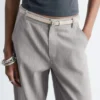 Wide-Leg Wool Trousers