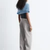 Wide-Leg Wool Trousers