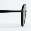 Wire-frame Oval Sunglasses