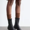 Wool-Blend Knee-High Socks