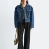 Wool-Blend Tailored Trousers