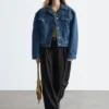Wool-Blend Tailored Trousers