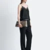 Wool-Blend Tailored Trousers