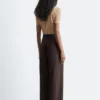 Wool-Blend Tailored Trousers