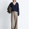 Wool Press-Crease Trousers