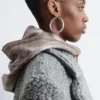 Wool Shearling Maxi Coat
