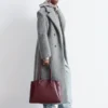 Wool Shearling Maxi Coat