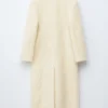 Wool Shearling Maxi Coat
