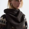 Wool Triangle Scarf