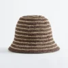 Woven Straw Bucket Hat