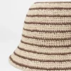 Woven Straw Bucket Hat