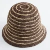 Woven Straw Bucket Hat