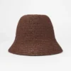 Woven Straw Bucket Hat
