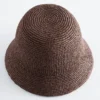 Woven Straw Bucket Hat