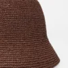 Woven Straw Bucket Hat