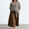 Wrap-Front Blouse