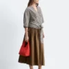 Wrap-Front Blouse