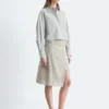 Wrap Midi Skirt