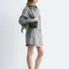 Wrap Shirt Mini Dress
