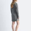 Wrap Shirt Mini Dress