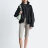 Zip-Up Twill Jacket