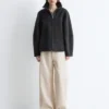 Zip-Up Wool Jacket