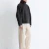 Zip-Up Wool Jacket