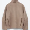 Zip-Up Wool Jacket